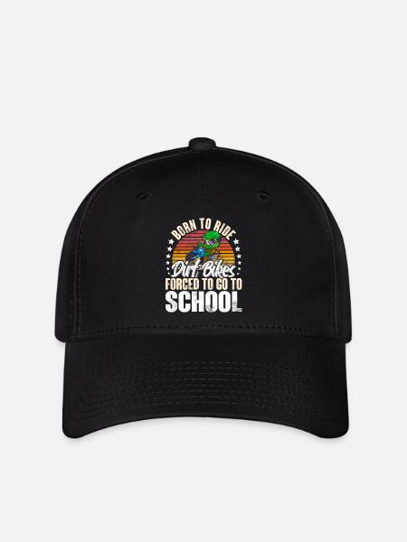 Motocross - Flexfit Cap - Schwarz