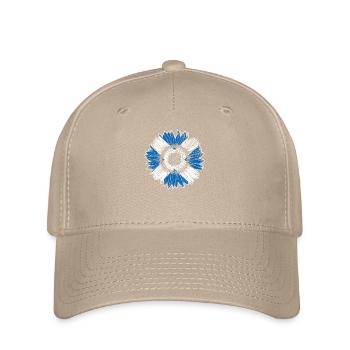 Scotland Flag Sunflower - Flexfit Cap - khaki - Front
