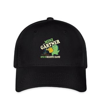 Opa kind Gärtner - Flexfit Cap - Schwarz - Vorne