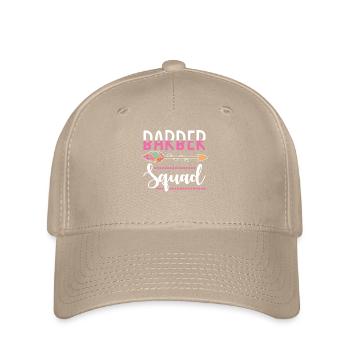 Friseurin Gruppe - Flexfit Cap - Khaki - Vorne