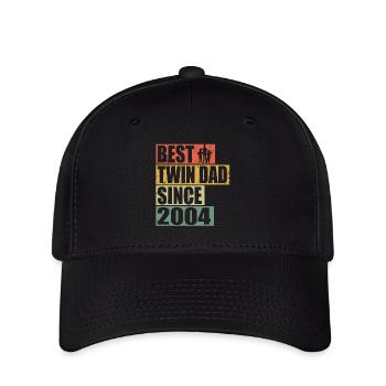 Twins Father Twin Father since 2004 - Flexfit Cap - black - Front