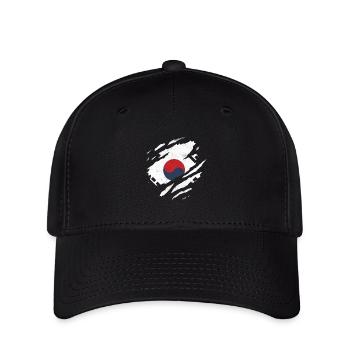 DRAPEAU SUD-CORÉEN CORÉE DU SUD CORÉE DU SUD - Casquette Flexfit - noir - Devant