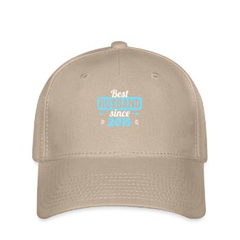 Best Wife Best Husband since 2015 - Flexfit Cap - khaki - Front