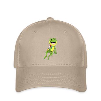 Frosch Jetpack - Flexfit Cap - Khaki - Vorne