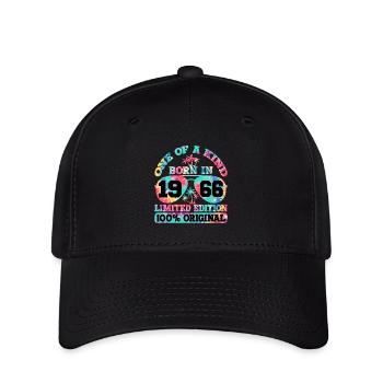 Einzigartig Geboren 1966 Limitierte Auflage Summer - Flexfit Cap - Schwarz - Vorne