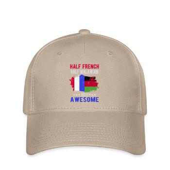 Half French Half Malawi - Flexfit Cap - khaki - Front