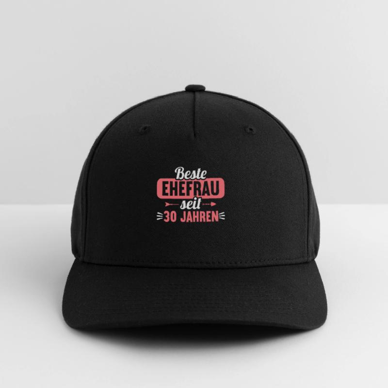 Beste Ehefrau Bester Ehemann seit 30 Jahren Flexfit Cap