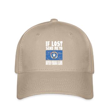 Drapeau des îles Mariannes du Nord - Casquette Flexfit - kaki - Devant