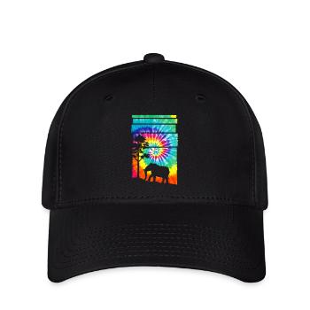 Afrique Safari Éléphant - Casquette Flexfit - noir - Devant