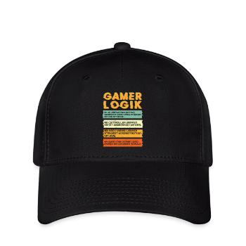 Gamer Logic Gaming - Flexfit Cap - black - Front