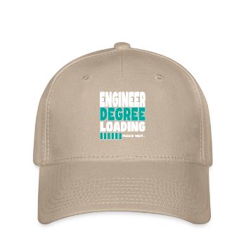 L’ingénieur invite à la formation - Casquette Flexfit - kaki - Devant