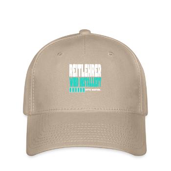 Reitlehrer wird installiert - Flexfit Cap - Khaki - Vorne