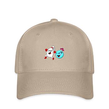 Quille à boule de bowling - Casquette Flexfit - kaki - Devant