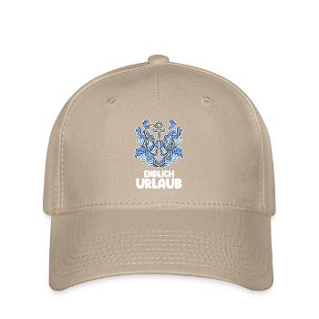Urlaub - Flexfit Cap - Khaki - Vorne