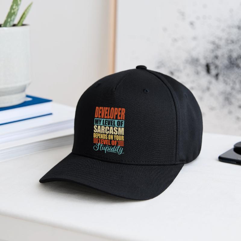 Entwickler Softwareentwickler Informatiker Coder Flexfit Cap