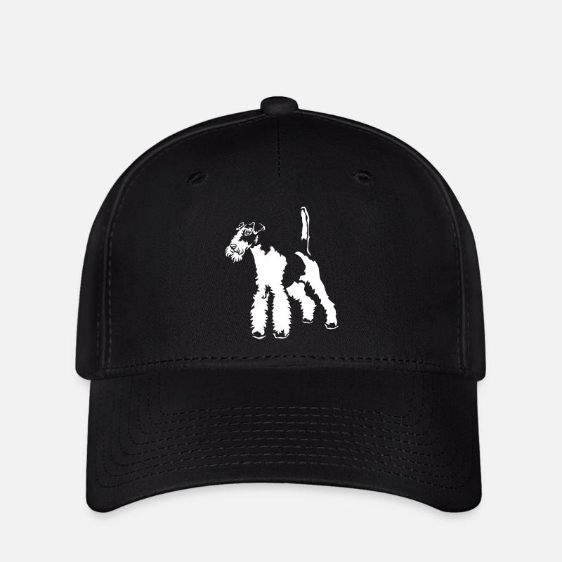 Fox Terrier « Édition Noire » - Casquette Flexfit - noir