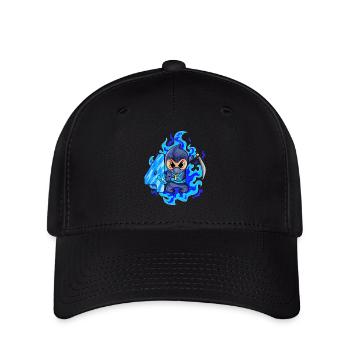 4th birthday boy 4 years old ninja - Flexfit Cap - black - Front