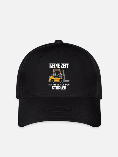 Staplerfahrer Gabelstapler Lager Logistik - Flexfit Cap - Schwarz