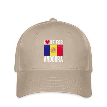 Andorra Souvenir - Flexfit Cap - Khaki - Vorne