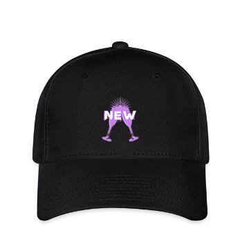 New - Celebration - Flexfit Cap - black - Front