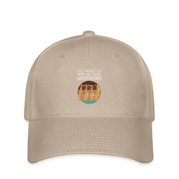 Saxophone types - Flexfit Cap - khaki - Front