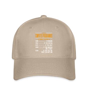 Programmeur informatique salaire horaire - Casquette Flexfit - kaki - Devant