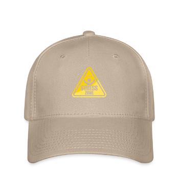 Stress Zone Road Sign National Stress - Flexfit Cap - khaki - Front