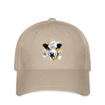 Vache - Casquette Flexfit - kaki - Devant