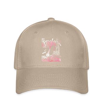 Bordeaux Rotwein lustiger Spruch, Redwine - Flexfit Cap - Khaki - Vorne