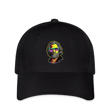 Le communisme a quitté le marxisme Karl Marx - Casquette Flexfit - noir - Devant