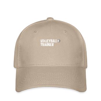 Volleyball Coach - Flexfit Cap - khaki - Front