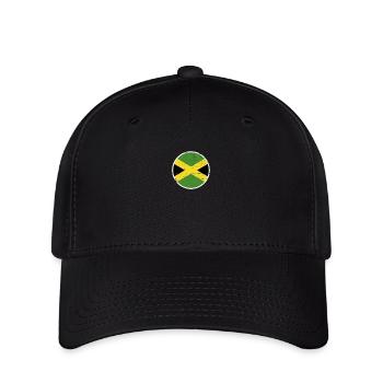 Jamaïque Vintage Drapeau Jamaïcain Jamaïcain - Casquette Flexfit - noir - Devant
