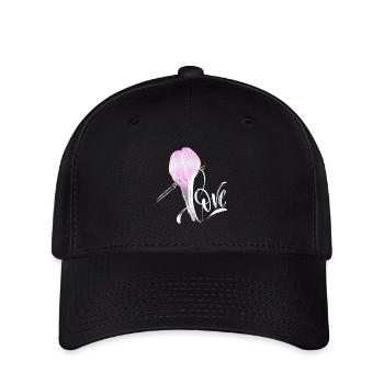 Rose-bellied parakeet, Bourkes parakeet funny saying - Flexfit Cap - black - Front