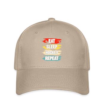 Hockey - Flexfit Cap - Khaki - Vorne