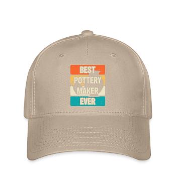 Töpfern Töpferei Töpfer - Flexfit Cap - Khaki - Vorne