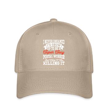 Briefträger Postbote - Flexfit Cap - Khaki - Vorne