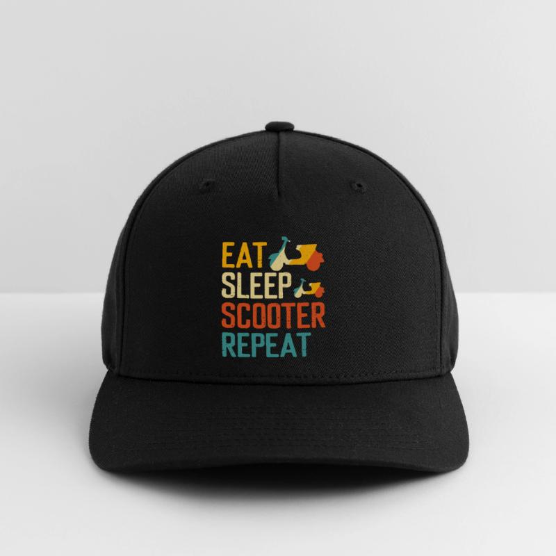 Roller Rollerfahrer Motorroller Flexfit Cap