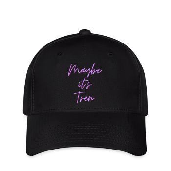 Maybe it's Tren - Flexfit Cap - Schwarz - Vorne