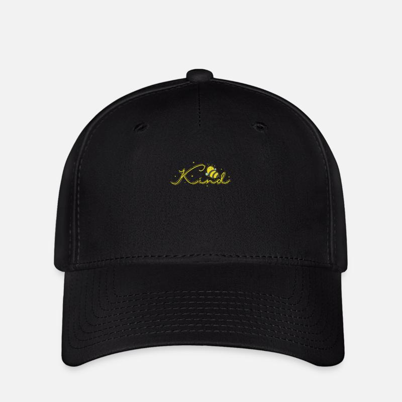 Kind Bienen Tiere Natur Imker - Flexfit Cap - Schwarz