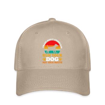Dog dog training - Flexfit Cap - khaki - Front