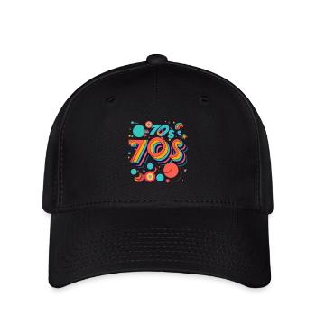 A Journey Back to the 70s gifts for Baby Boomers - Flexfit Cap - black - Front