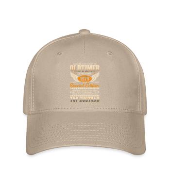 Kultiges Geburtstagsgeschenk '79 - Flexfit Cap - Khaki - Vorne