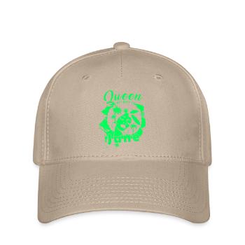 Les vraies reines naissent en juin - Casquette Flexfit - kaki - Devant