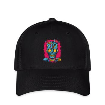 Robot Cyborg Zombie - Casquette Flexfit - noir - Devant