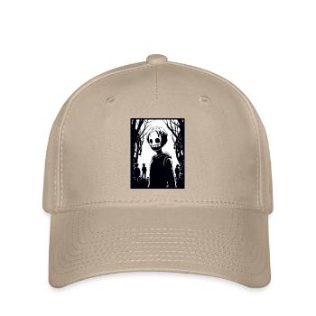 Dessin animé Manga Anime Ville Zombie Goules - Casquette Flexfit - kaki - Devant