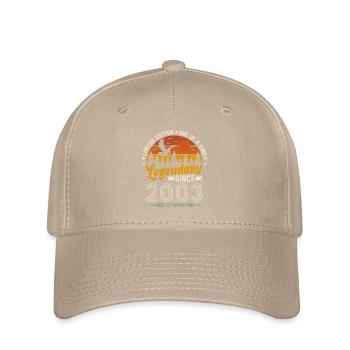 Vintage 2003 - 20 Years Legendary - Flexfit Cap - khaki - Front