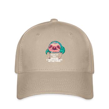 Today Im just keeping a very close eye to my couch - Flexfit Cap - khaki - Front