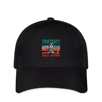 Danse en ligne Certains jours Ya Just Gotta Country Dance - Casquette Flexfit - noir - Devant