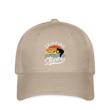 Skipping Stones - Flexfit Cap - khaki - Front