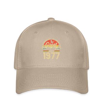 1977 - Ein legendäres Jahr - Flexfit Cap - Khaki - Vorne